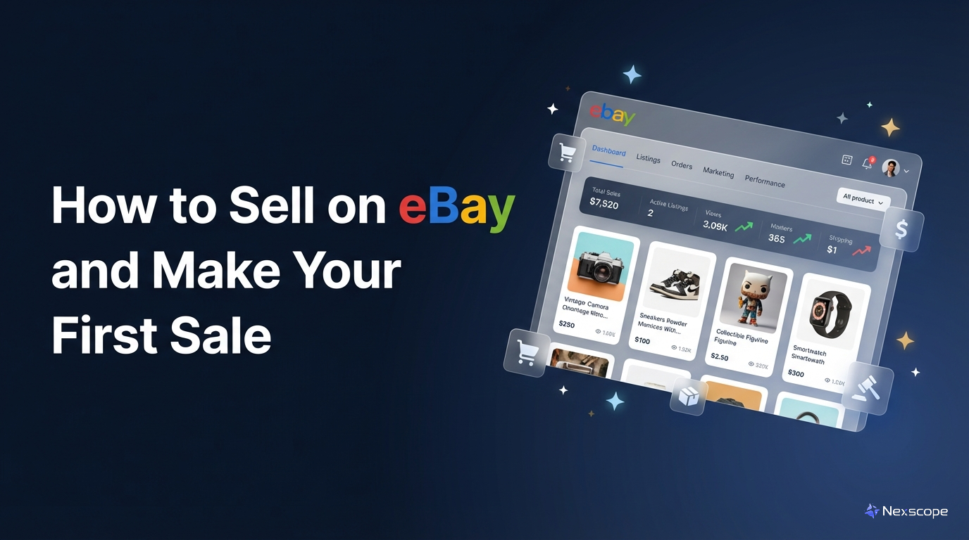 How to Start Selling on eBay and Make Your First Sale