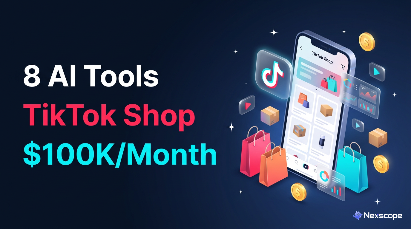 8 AI Tools TikTok Shop Sellers Use to Hit $100K/Month
