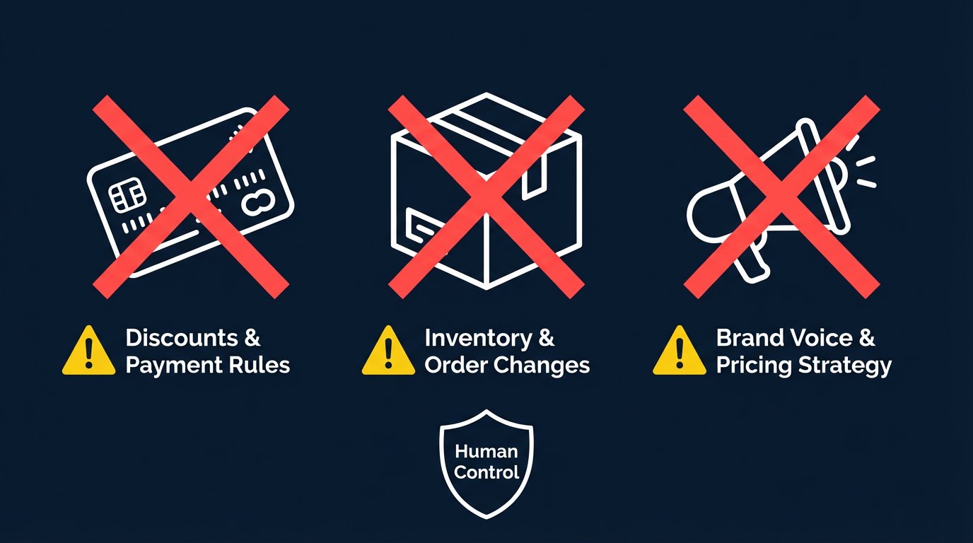 What NOT to Hand Over to AI - Keep Human Control